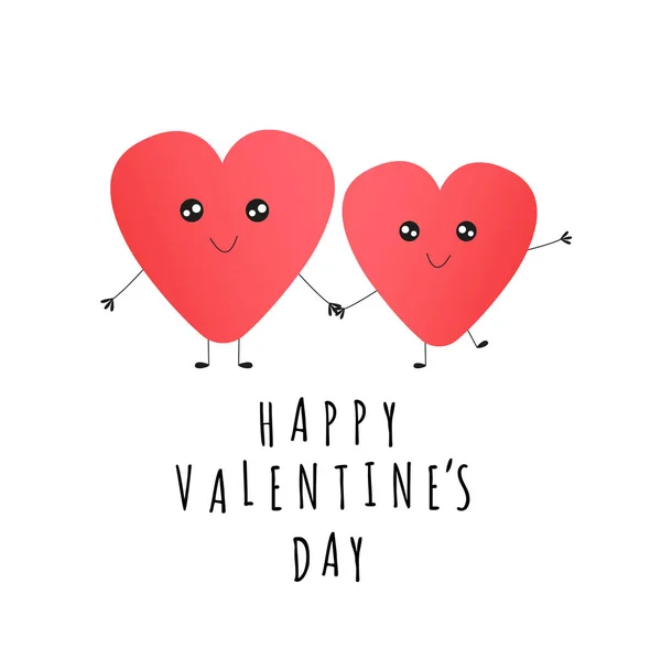 Happy Valentine Day Envelope Paper Hearts Flying Away Vector Illustration Ilustracje Stockowe bez tantiem