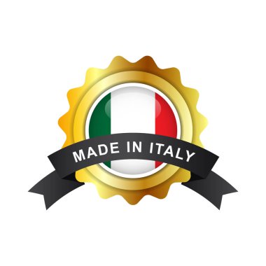 Made in Italy Emblem Badge Label