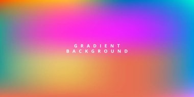 abstract background of rainbow gradient mesh with bokeh effect 