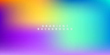 abstract background of rainbow gradient mesh with bokeh effect 