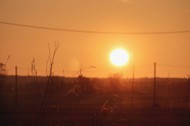 Güneş ufukta batarken..