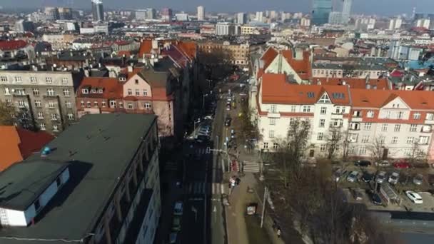 Panorama Katowice Aerial View High Quality Footage — Wideo stockowe
