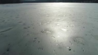 Dolina Trzech Stawow Katowice 'de, hava manzaralı. Yüksek kalite 4k görüntü