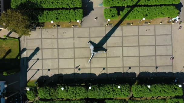 Spire Hall Century Wroclaw Vista Aérea Polônia Imagens Alta Qualidade — Vídeo de Stock
