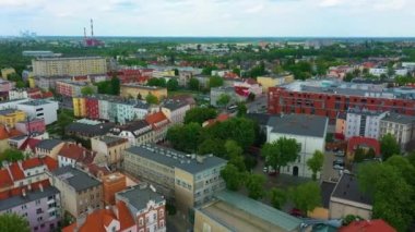 Solaris Shopping Center Opole Centrum Handlowe Aerial View Poland. High quality 4k footage