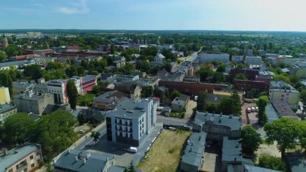 美しいパビリアのパノラマ空撮ポーランド 高品質4K映像 — ストック動画