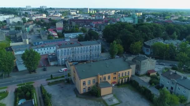 아름다운 Panorama Radomsko 폴란드 고품질 — 비디오