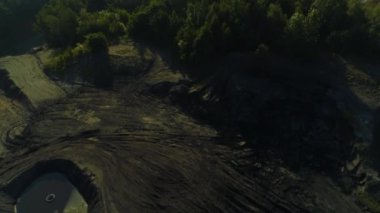 Mall Victoria Center Gallery Walbrzych Galeria Aerial View Poland. High quality 4k footage