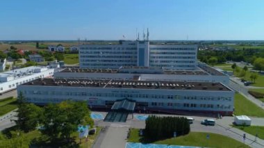 Hastane Kan Bağışı: Szpital Havacılık: Polonya. Yüksek kalite 4k görüntü