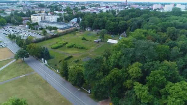 植物園 Ogrod Botaniczny Airial View Poland 高品質4K映像 — ストック動画