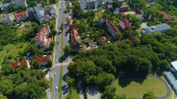 美しい風景Inowroclaw Krajobraz空中ビューポーランド 高品質4K映像 — ストック動画