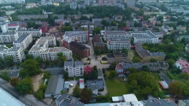 Graphite Estate Pruszkow Osiedle Grafitowe Aerial View Poland Imagens Alta — Vídeo de Stock