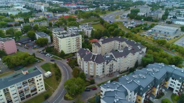 Apartments Estate Piaseczno Apartamenty Osiedle Aerial View Poland 高质量的4K镜头 — 图库视频影像