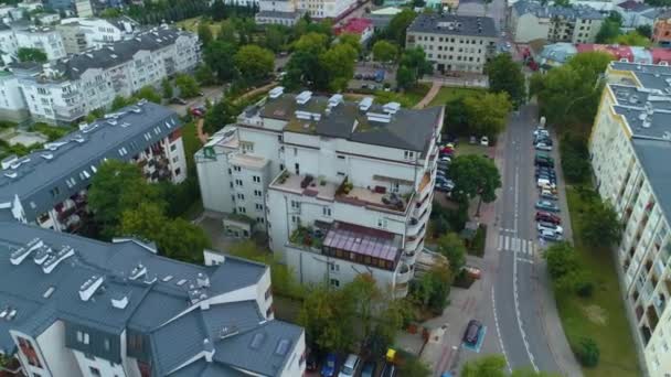 Apartamentos Estate Piaseczno Apartamenty Osiedle Aerial View Poland Imagens Alta — Vídeo de Stock