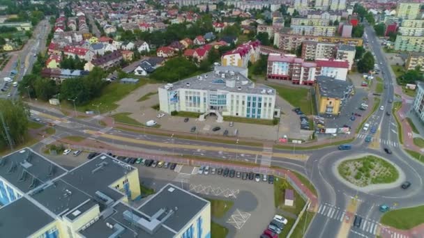 Отель Wsap Hotel Pokoje Goscinne Aerial View Poland Высококачественные Кадры — стоковое видео