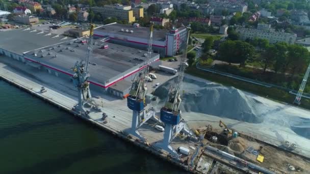 Oliwa Quay Dead Vistula Gdansk Martwa Wisla Nabrzeze Oliwskie Vista — Vídeo de Stock