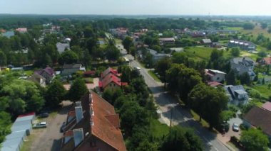 Güzel manzara Jantar Piekny Krajobraz Hava Manzarası Polonya. Yüksek kalite 4k görüntü