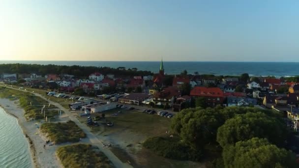 美丽的风景库兹尼卡皮耶克尼克拉荷拉兹航空观景波兰 高质量的4K镜头 — 图库视频影像