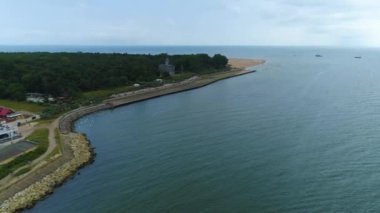 Gezinti güvertesi, Promenada Plaza Havacılık, Polonya. Yüksek kalite 4k görüntü