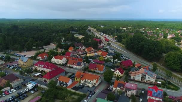 Prachtig Panorama Hel Krajobraz Luchtfoto Uitzicht Polen Hoge Kwaliteit Beeldmateriaal — Stockvideo