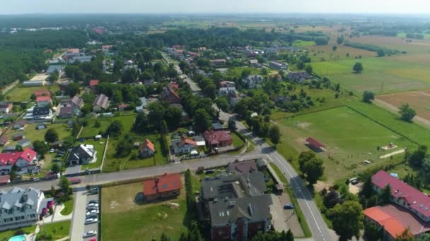 Bellissimo Paesaggio Jantar Piekny Krajobraz Vista Aerea Polonia Filmati Alta — Video Stock