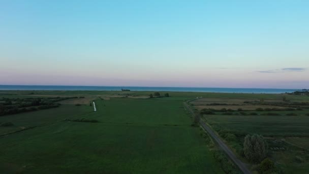 Nature Reserve Beka Rezerwat Przyrody Aerial View Poland High Quality — Stock Video