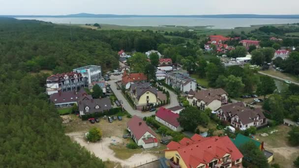 Beautiful Landscape Rowy Piekny Krajobraz Aerial View Poland High Quality — Stock Video
