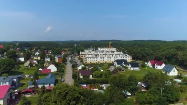 Güzel Manzara Jantar Piekny Krajobraz Hava Manzarası Polonya Yüksek Kalite — Stok video