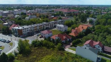 Güzel manzara Siedlce Krajobraz Hava Manzarası Polonya. Yüksek kalite 4k görüntü