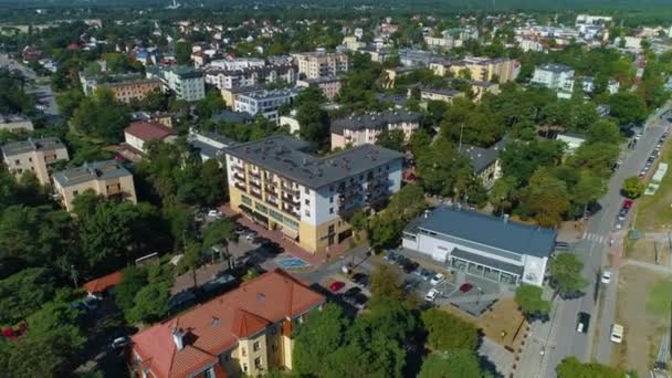 Appartementen Housing Estate Otwock Domy Aerial View Polen Hoge Kwaliteit — Stockvideo