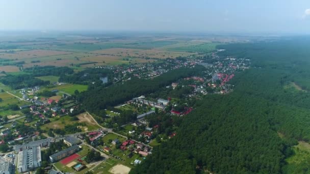 Güzel Manzara Jantar Piekny Krajobraz Hava Manzarası Polonya Yüksek Kalite — Stok video