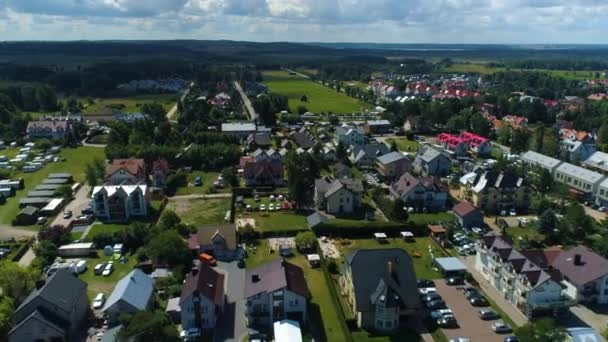 Beautiful Landscape Debki Piekny Krajobraz Aerial View Poland High Quality — Stock Video
