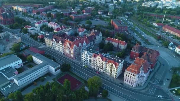 斯特雷 卡梅尼斯空中观波兰 高质量的4K镜头 — 图库视频影像