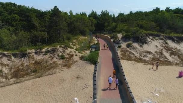 Beautiful Landscape Wicie Piekny Krajobraz Aerial View Poland High Quality — Stock Video