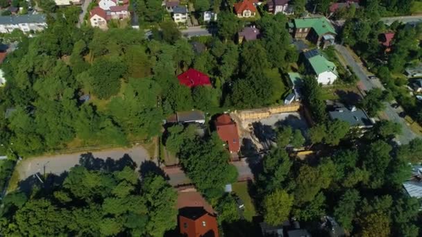 美しいパノラマの森 Otwock Las Krajobraz Airial View Poland 高品質4K映像 — ストック動画
