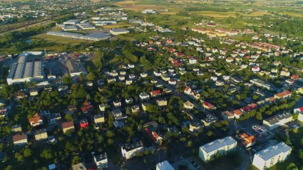 美丽的风景Gniezno Krajobraz Aerial View Poland 高质量的4K镜头 — 图库视频影像