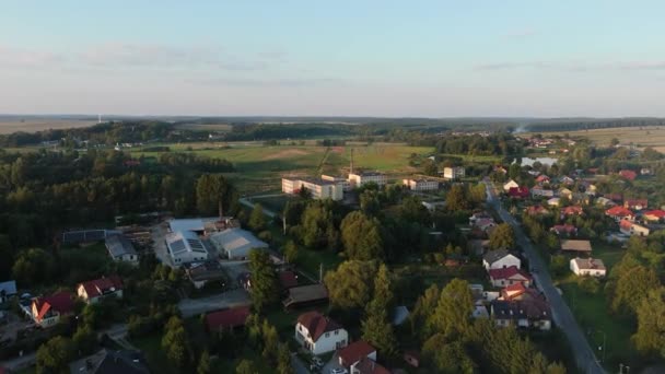 美丽的纳洛尔空中景观波兰 高质量的4K镜头 — 图库视频影像