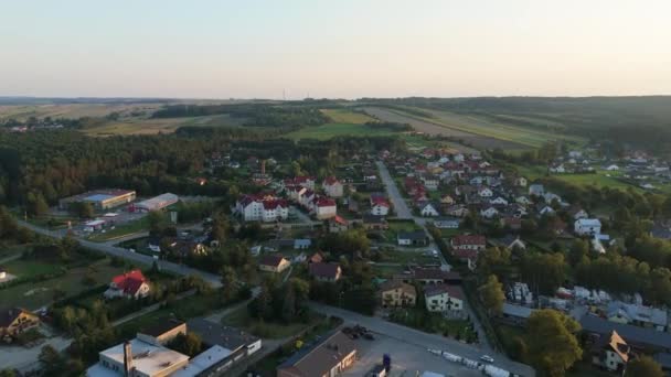 美丽的风景 纳洛尔鸟瞰波兰 高质量的4K镜头 — 图库视频影像
