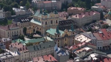 Güzel Manastır Kilisesi Przemysl Hava Manastırı Polonya. Yüksek kalite 4k görüntü