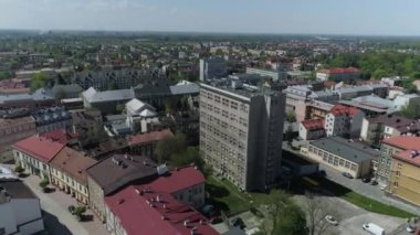 Güzel Panorama Tarnow Hava Manzaralı Polonya. Yüksek kalite 4k görüntü