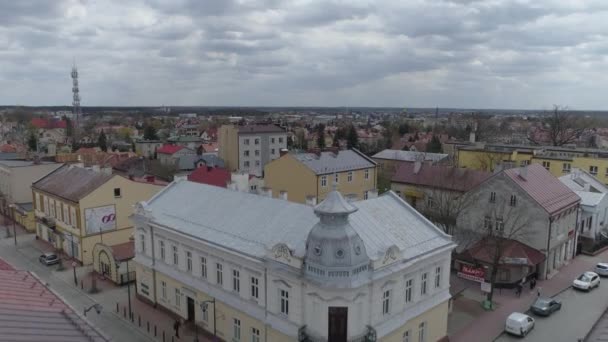 美丽的全景Mielec Aerial View波兰 高质量的4K镜头 — 图库视频影像