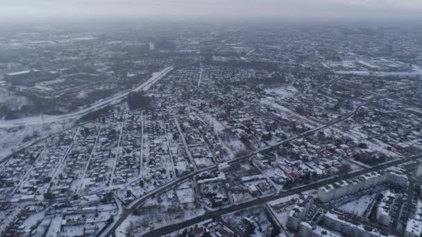 Bela Panorama Czestochowa Vista Aérea Polônia Imagens Alta Qualidade — Vídeo de Stock