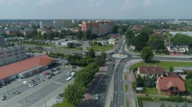 Dolnoslaskie Belchatow Hava Manzaralı Polonya. Yüksek kalite 4k görüntü