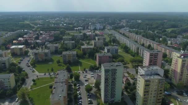 Lindo Panorama Dolnoslaskie Belchatow Vista Aérea Polônia Imagens Alta Qualidade — Vídeo de Stock