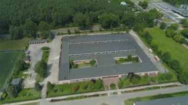 Güzel Ckp Belchatow Hava Görüntüsü Polonya. Yüksek kalite 4k görüntü