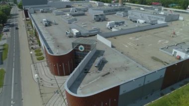 Galeri Bawelnianka Belchatow Hava Görüntüleme Polonya. Yüksek kalite 4k görüntü