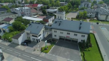 İtfaiye Belchatow Hava Kuvvetleri Polonya 'yı görüyor. Yüksek kalite 4k görüntü