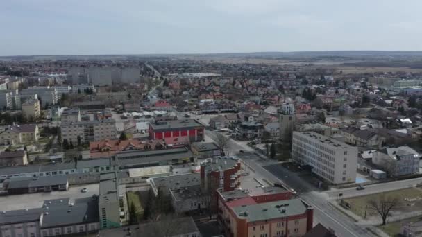 美丽的全景Zamosc航观波兰 高质量的4K镜头 — 图库视频影像