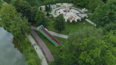 Parkı Zgierz Havacılık Polonya. Yüksek kalite 4k görüntü