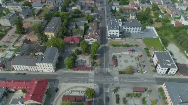 Bella Vista Aerea Panorama Zgierz Polonia Filmati Alta Qualità — Video Stock